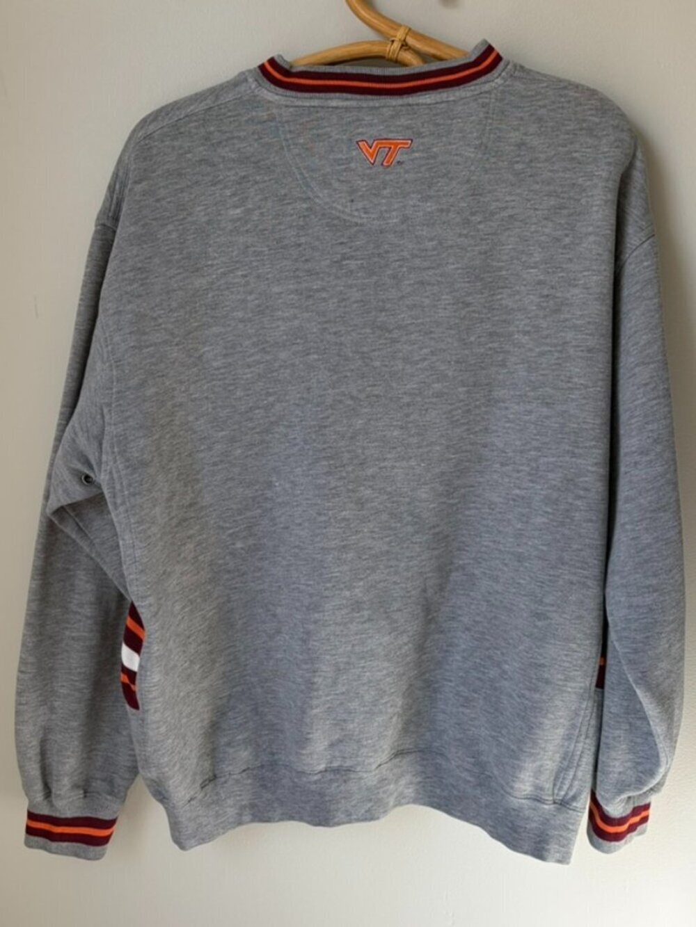 Vintage Virginia Tech Hokies Blacksburg Virginia Sweatshirt Women's Large - Picture 3 of 6